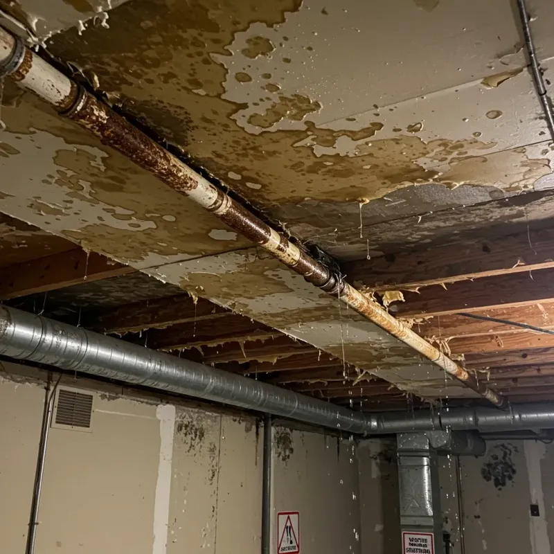 Ceiling Water Damage Repair in North La Crosse, WI